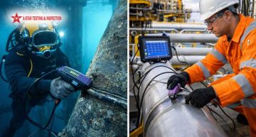 Alternating Current Field Measurement (ACFM) inspection for underwater and above ground
