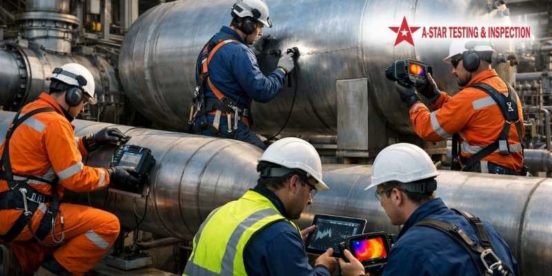 Non Destructive Testing Using ECT, VT & Thermography