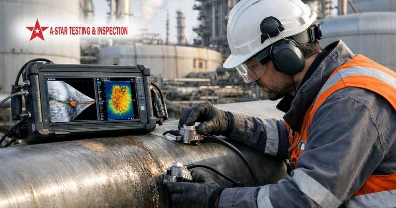 PAUT & ToFD for Pipe, Pressure Vessel and Tank Inspection