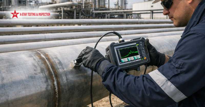 Pipeline Inspection Weld UT Inspection Services Ensuring Weld Quality & Pipeline Integrity