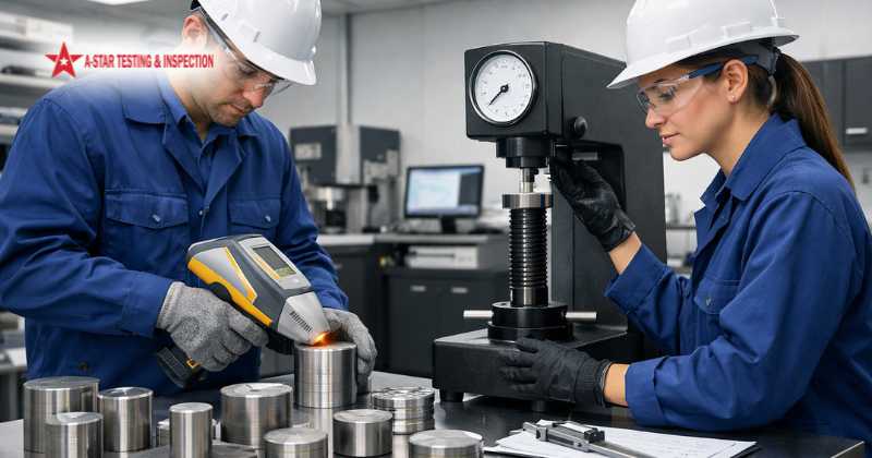Positive Material Identification (PMI) & Hardness Testing