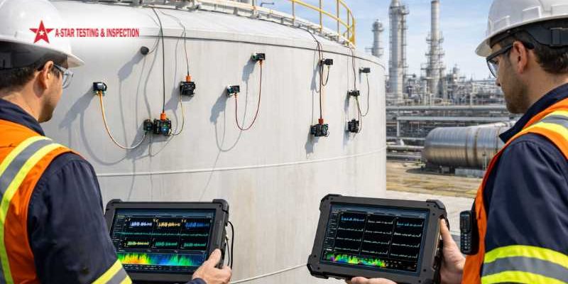 Tank Inspection using Acoustic Emission Testing (AE)