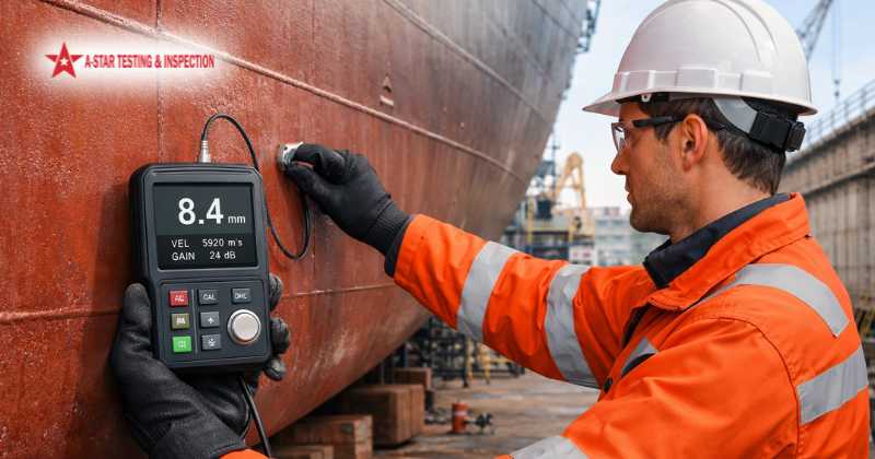 Ultrasonic Thickness Gauging (UTM) for IACS Vessels